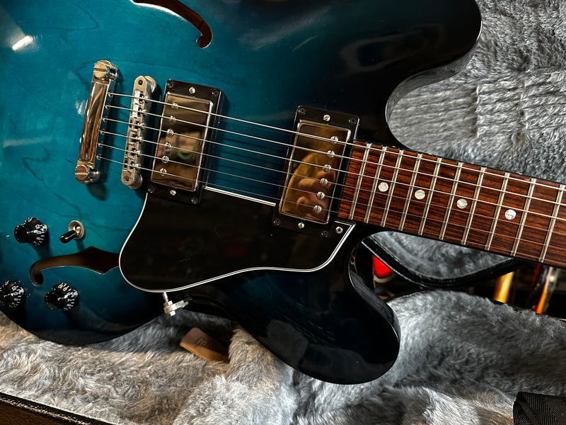 Gibson Memphis ES-335 Dot Blue Burst 2018