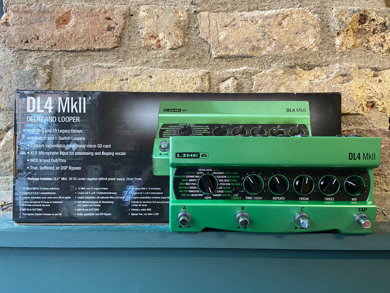 Line 6 DL4 MkII Delay Some Neck Guitars line-6-dl4-mkii-delay-some-neck-guitars