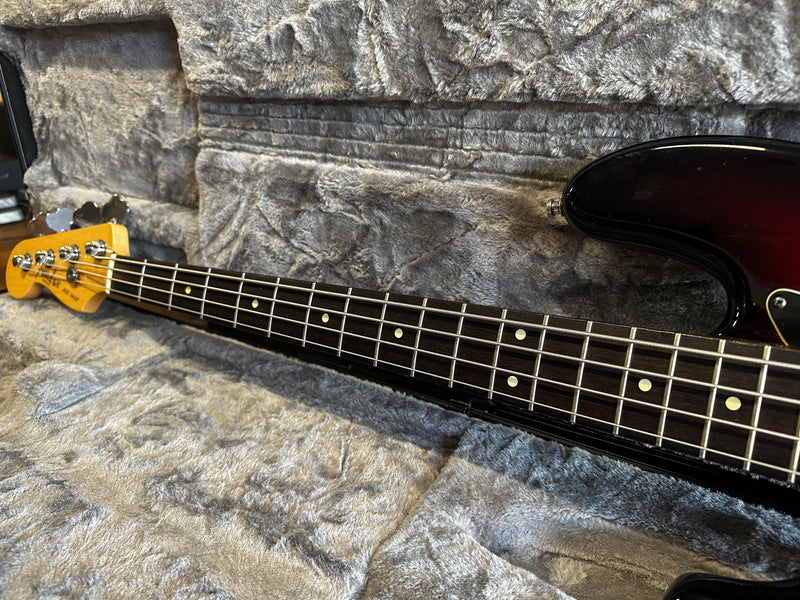 Fender American Standard Jazz Bass Left-Handed Sunburst 2012