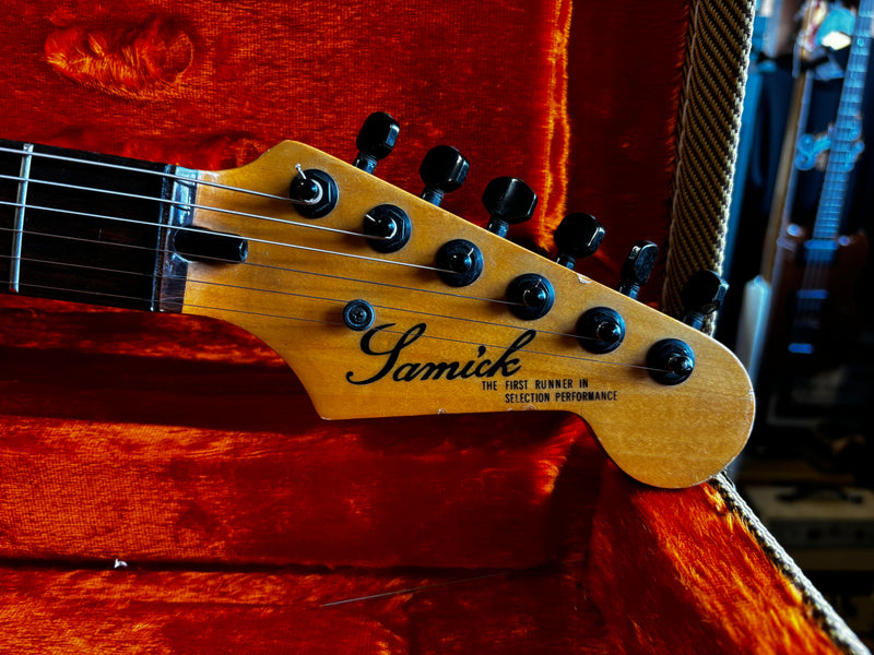 Samick Stratocaster Black 1990's