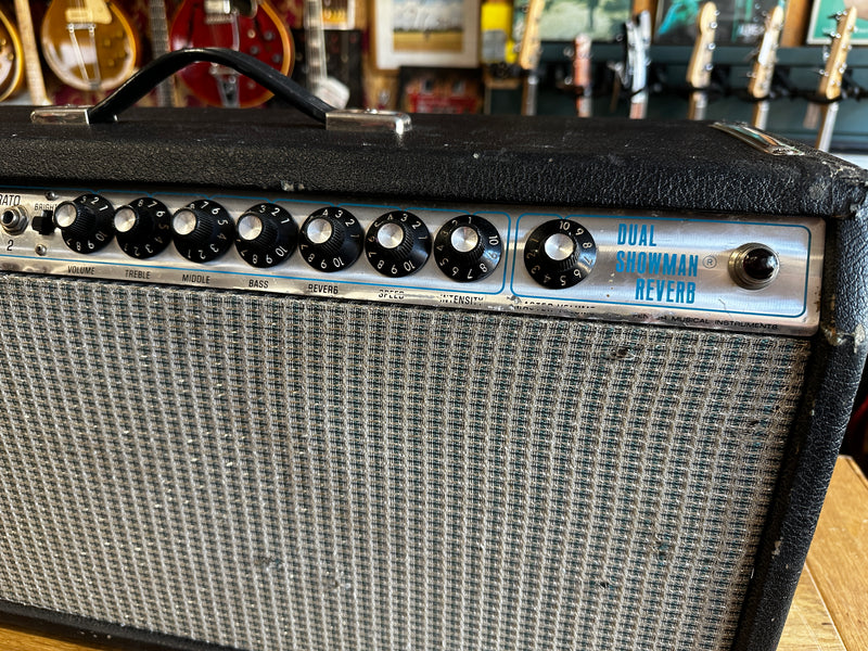 Fender Dual Showman Reverb Head 1972