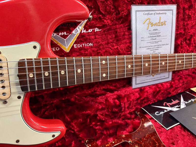Fender Custom Shop '62 Stratocaster Reissue Brazilian Rosewood Fretboard Fiesta Red 2010