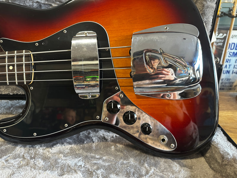 Fender American Standard Jazz Bass Left-Handed Sunburst 2012