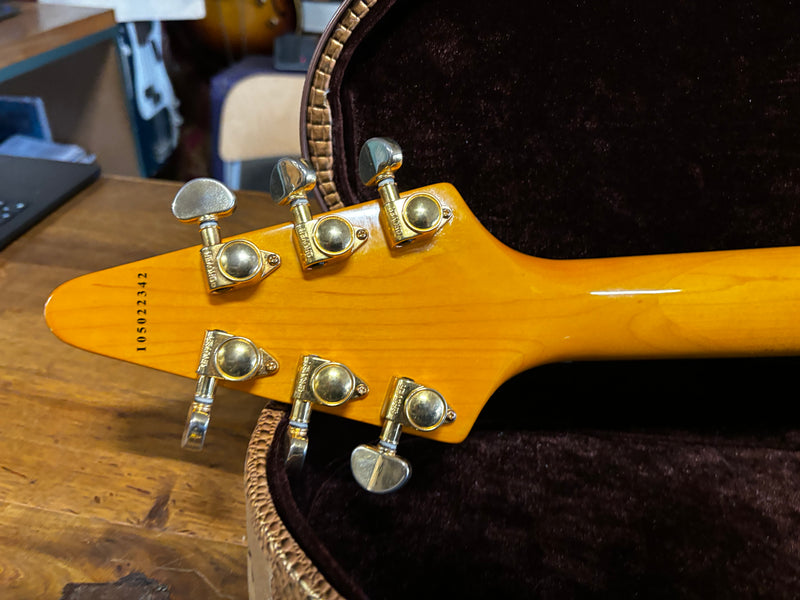 Epiphone '58 Korina Flying V Natural 2005