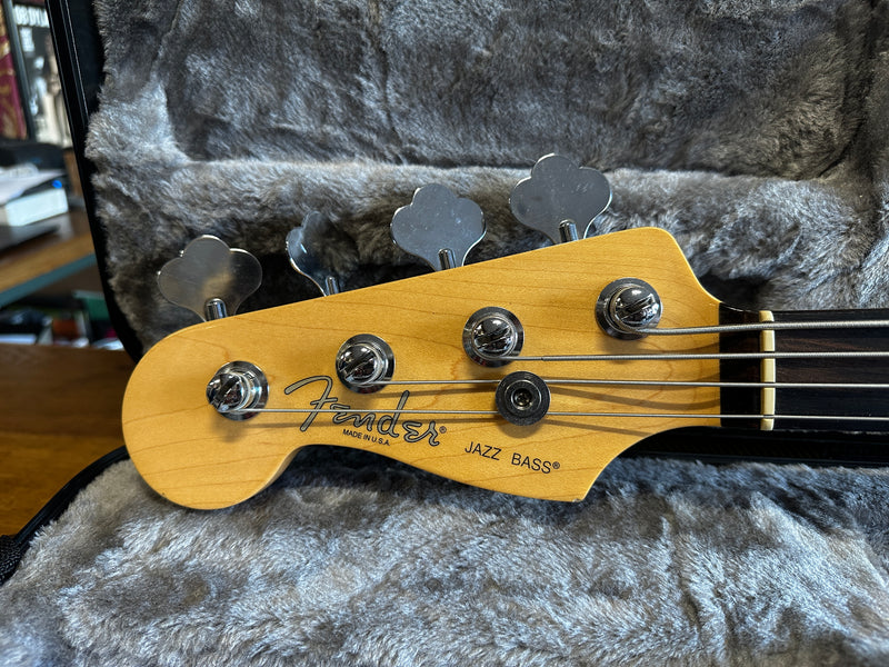Fender American Standard Jazz Bass Left-Handed Sunburst 2012