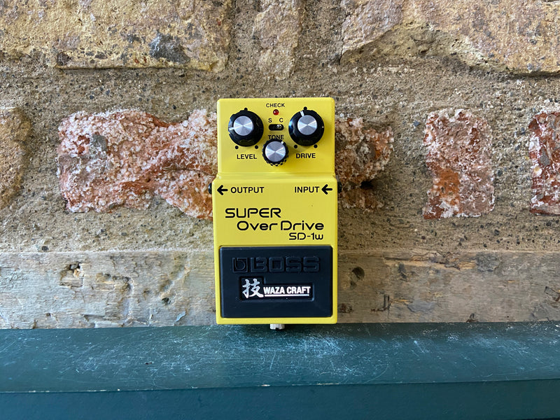 Boss SD-1w Super Overdrive Waza Craft