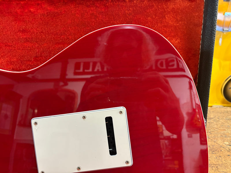 Fret-King Country Squire Semitone De Luxe See Through Red