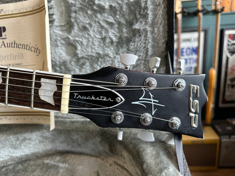 ESP Truckster James Hetfield Signature Black Satin 2010