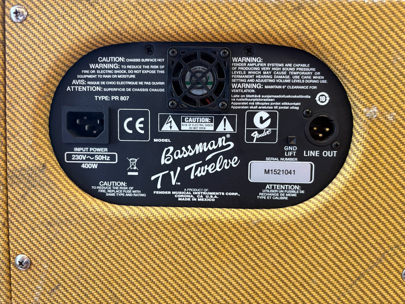 Fender Bassman TV Twelve