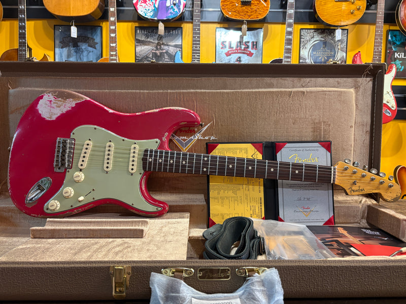 Fender Custom Shop Masterbuilt Austin Macnutt '60 Stratocaster Super Heavy Relic SFA Torino Red 2023