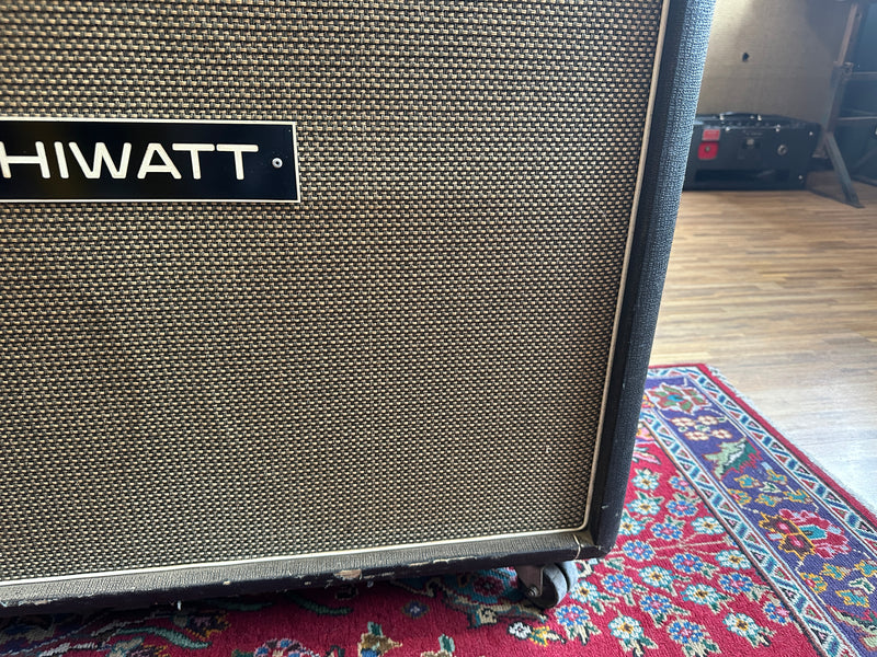 Hiwatt DR-103 Head & SE4122 4x12" Cabinet 1970