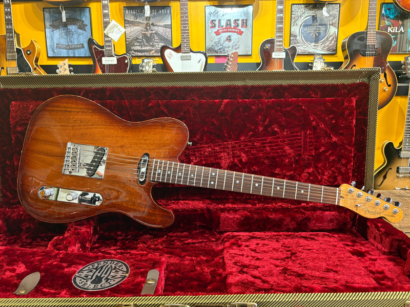 Fender American Select Carved Top Koa Telecaster Sienna Edge Burst 2011