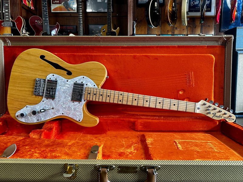 Fender '72 Telecaster Thinline Crafted In Japan Natural 1997