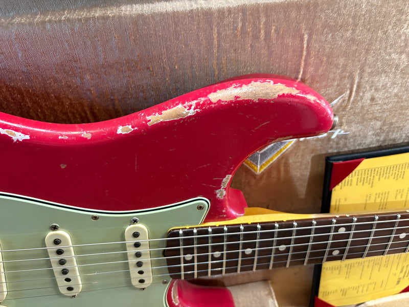 Fender Custom Shop Masterbuilt Austin Macnutt '60 Stratocaster Super Heavy Relic SFA Torino Red 2023