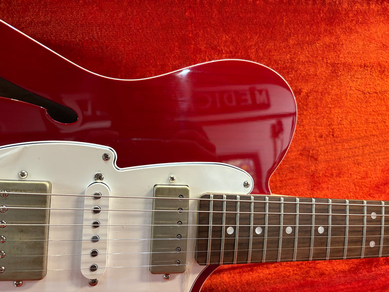Fret-King Country Squire Semitone De Luxe See Through Red