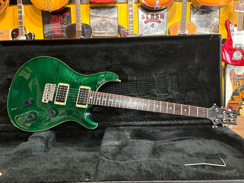 PRS Custom 24 10-Top Emerald Green 2003 - Some Neck Guitars