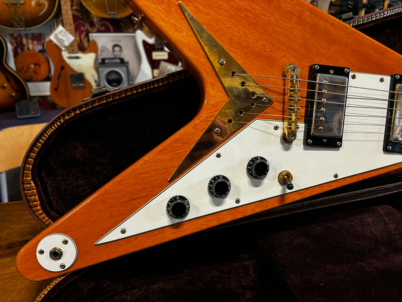 Epiphone '58 Korina Flying V Natural 2005