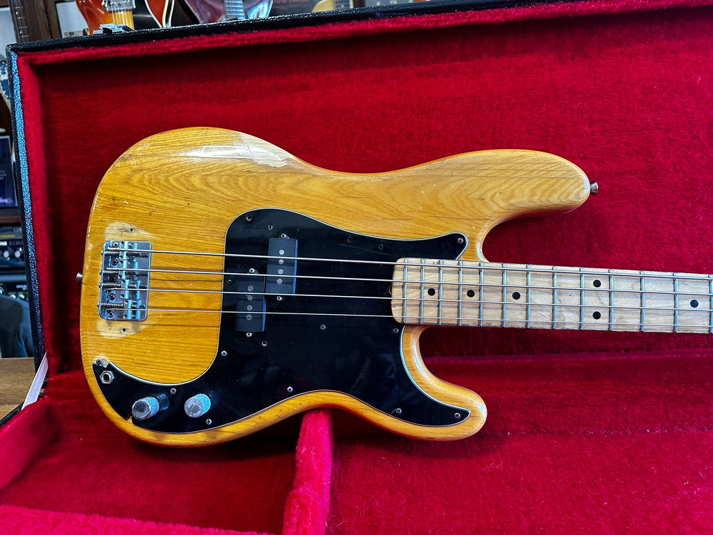 Fender Precision Bass Natural 1978 Some Neck Guitars