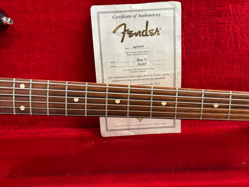 Fender Custom Shop Bass VI Sunburst 2006