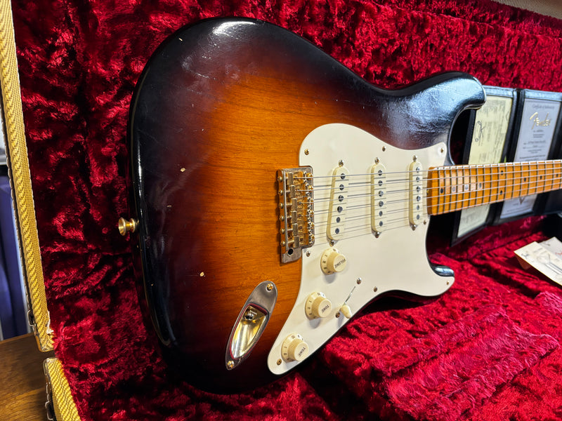Fender Custom Shop Vintage Custom '57 Stratocaster Journeyman Relic Sunburst Limited Edition NAMM 2019