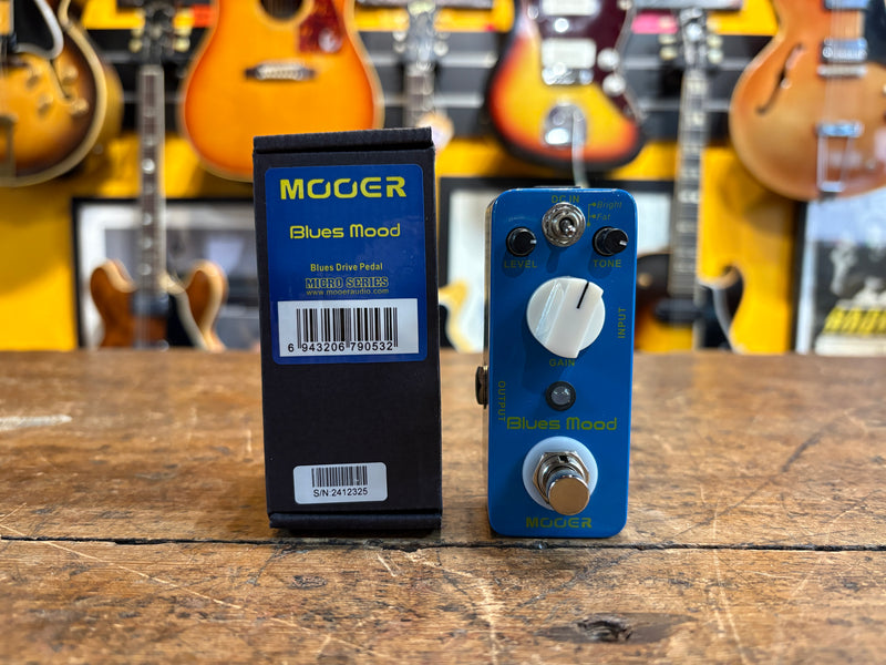 Mooer Blues Mood Overdrive - Some Neck Guitars