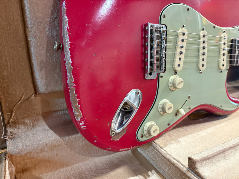Fender Custom Shop Masterbuilt Austin Macnutt '60 Stratocaster Super Heavy Relic SFA Torino Red 2023