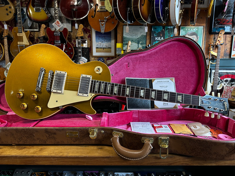 Gibson Custom Shop Murphy Lab '57 Les Paul Goldtop Reissue Light Aged 2021