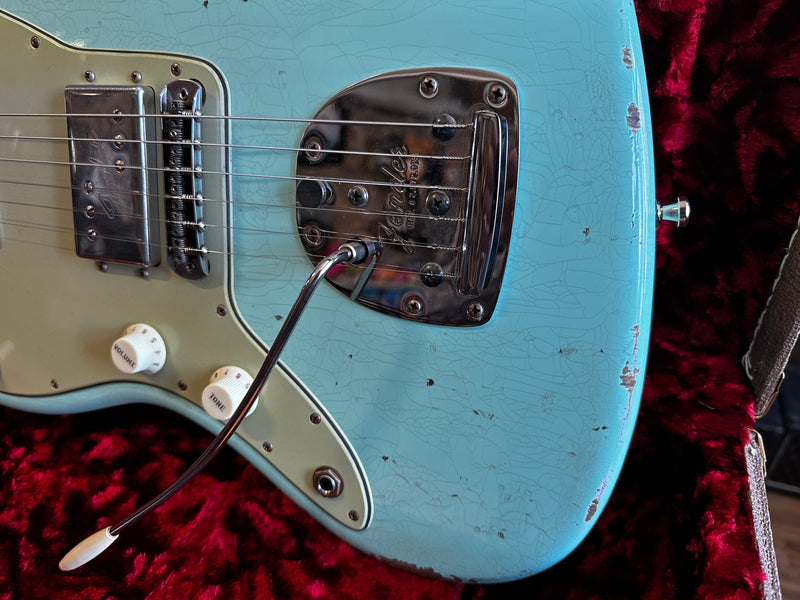 Fender Custom Shop Dealer Select '61 Jazzmaster Wide Range Relic Surf Green Left-Handed 2022