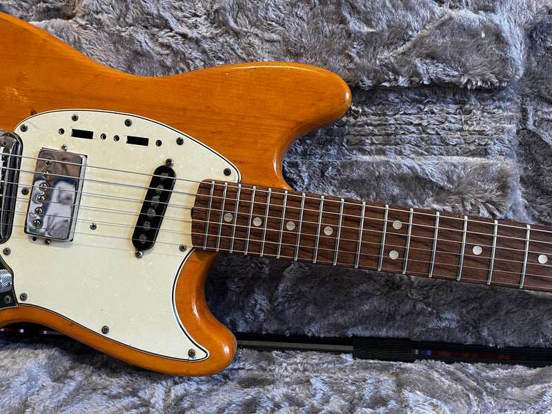 Fender Mustang Natural Refinish 1968