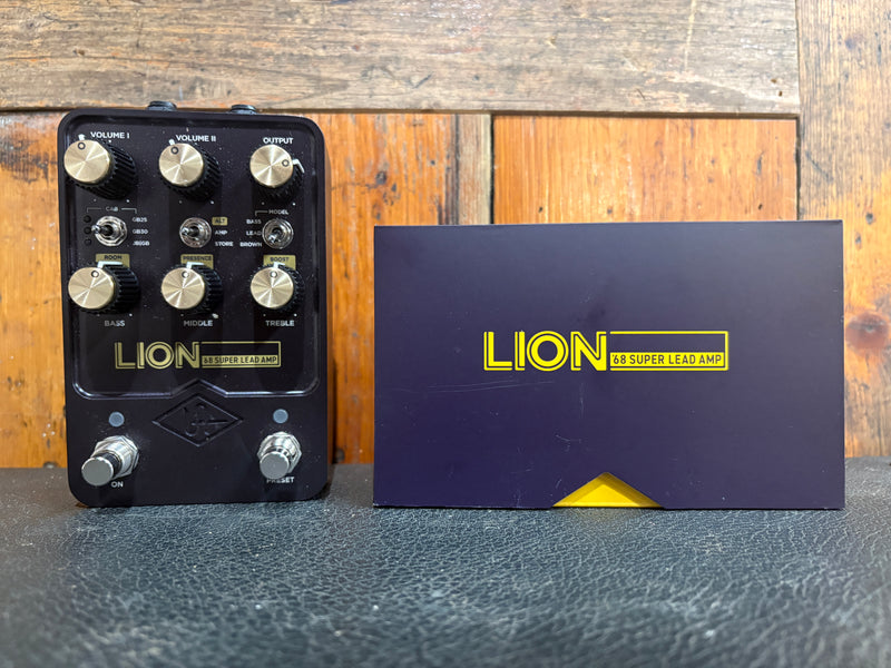 Universal Audio UAFX Lion 68 Super Lead Amp