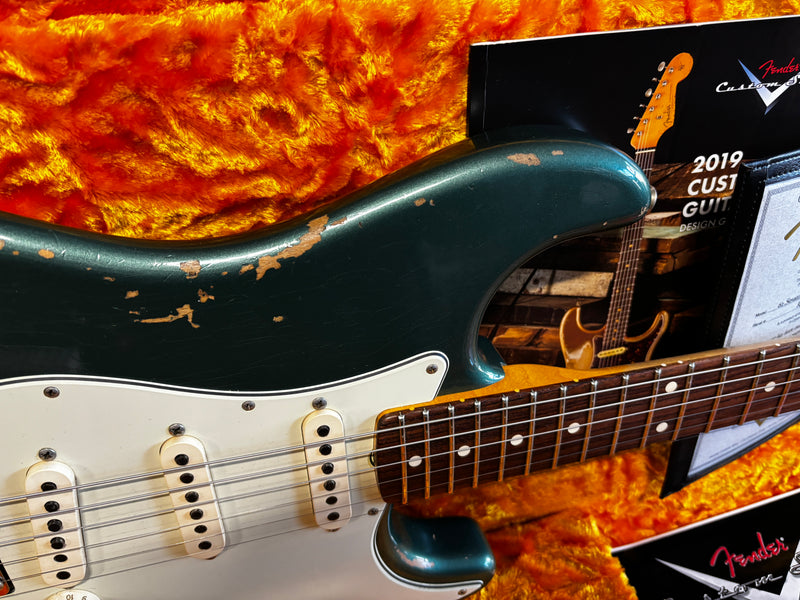 Fender Custom Shop '62 Stratocaster Heavy Relic Sherwood Green 2019
