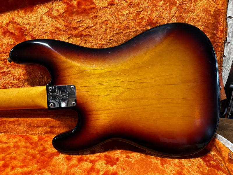 Fender Precision Bass Sunburst Refinish 1966