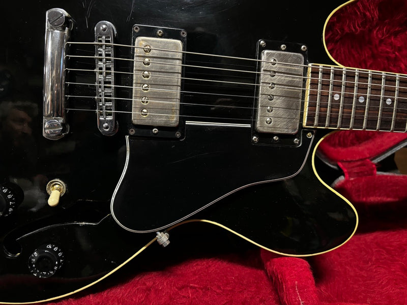 Gibson ES-335 Pro Refinish Black 1981