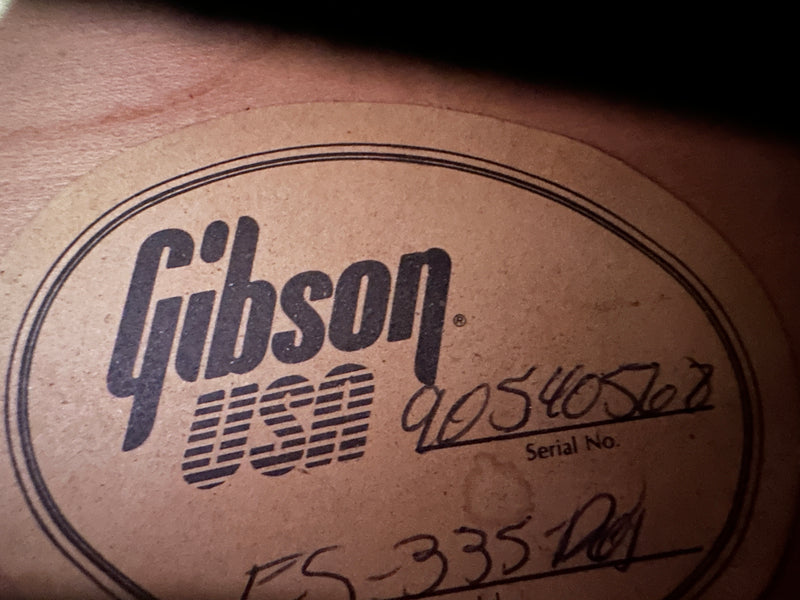 Gibson ES-335 Dot Cherry 1990
