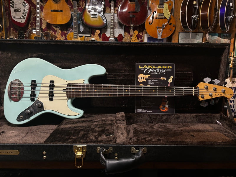 Lakland USA Joe Osborn 5-String Daphne Blue 2016