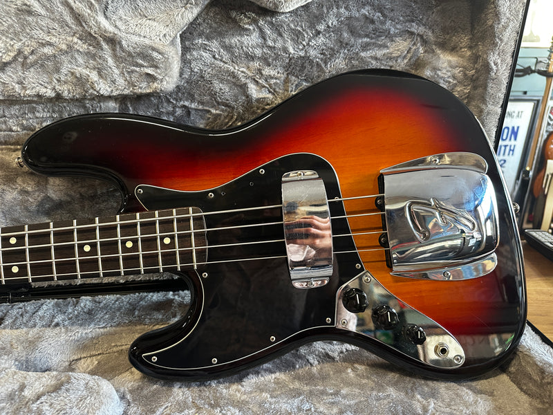 Fender American Standard Jazz Bass Left-Handed Sunburst 2012