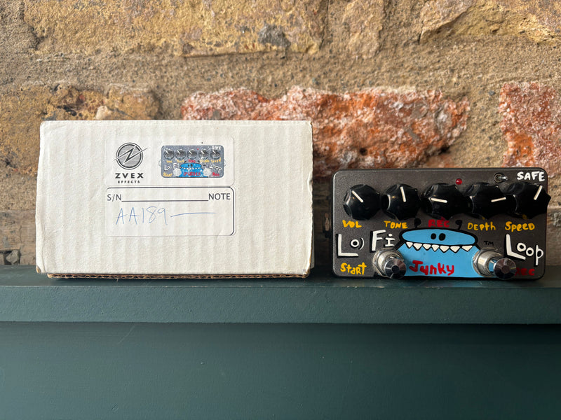 ZVEX Effects Junky Lo-Fi Loop Hand Painted