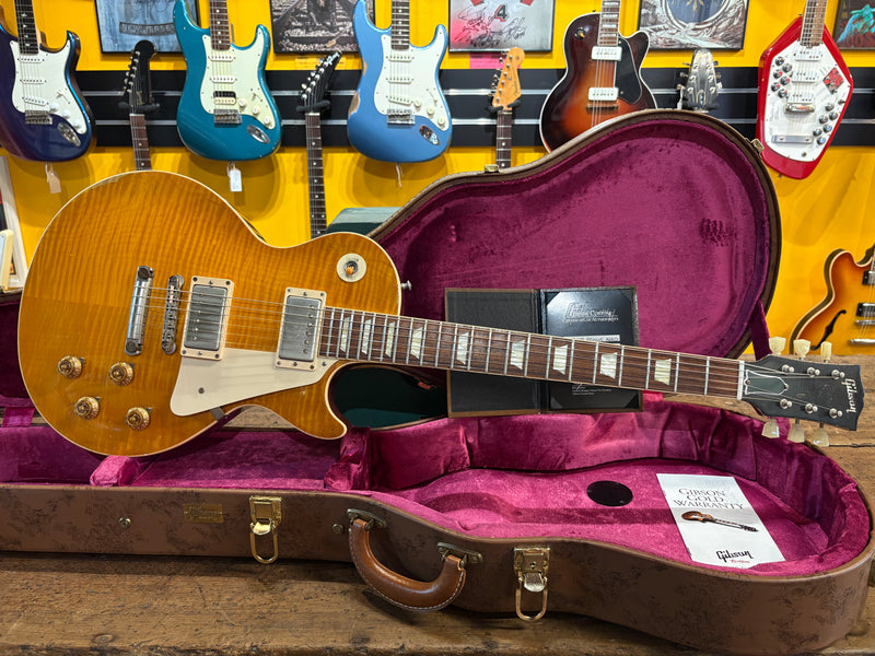 Gibson Custom Shop Hand Selected '59 Les Paul Beauty Of The Burst Page 48 Heavy Aged Sunburst 2015
