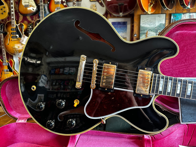 Gibson Custom Shop Murphy Lab '59 ES-355 Ultra Light Aged Ebony 2022