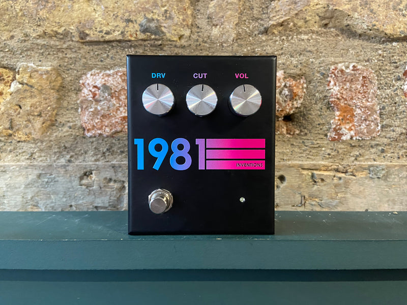 1981 Inventions DRV Overdrive Black Hyperfade Limited Edition (Secondhand)