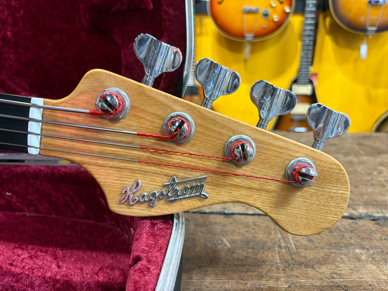Hagstrom Scanbass Fretless Natural 1975