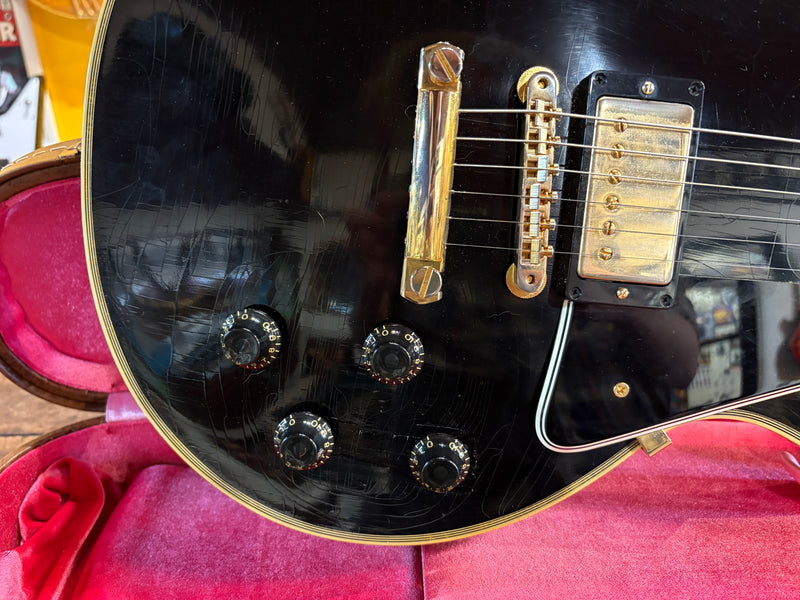Gibson Custom Shop Murphy Lab '57 Les Paul Custom Reissue Ultra Light Aged Ebony 2022