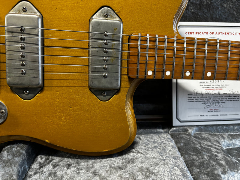 Vuorensaku Guitars T. Family Goldie Camille Aged Gold 2020