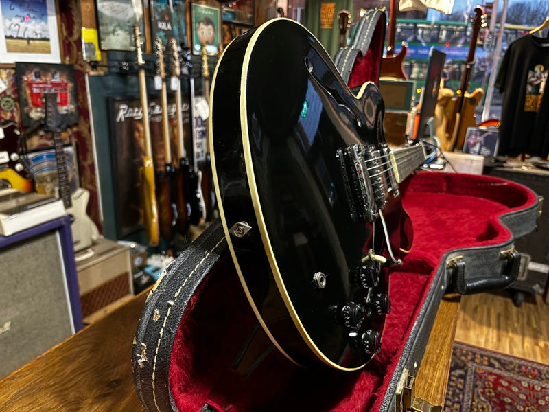 Gibson ES-335 Pro Refinish Black 1981