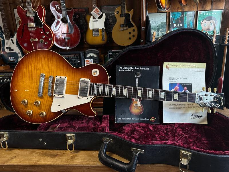 Gibson Custom Shop Historic '59 Les Paul Brazilian Rosewood Sunburst 2003 Ex. Mick Ralphs