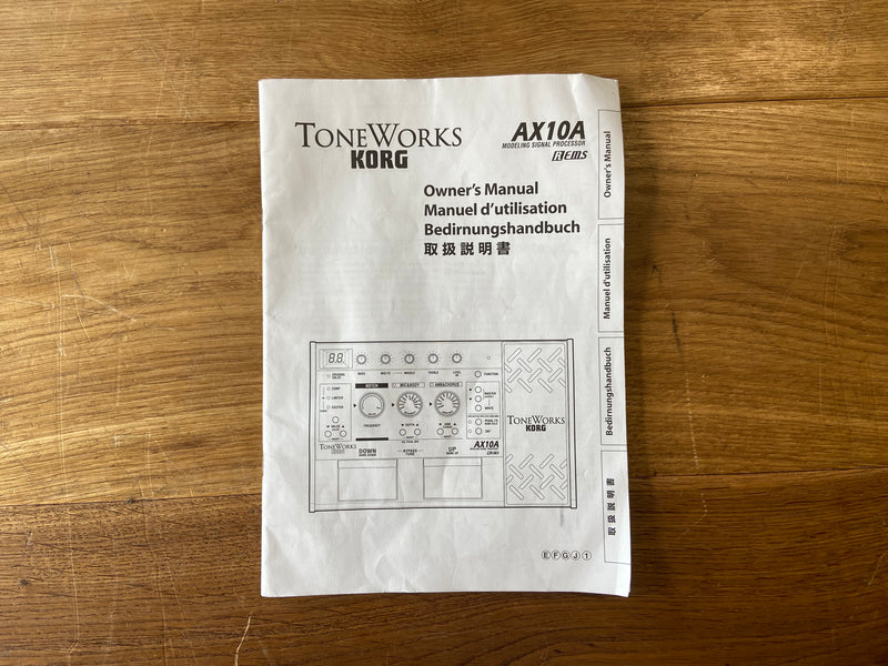 Korg ToneWorks AX10A Acoustic Multi-Effects Unit