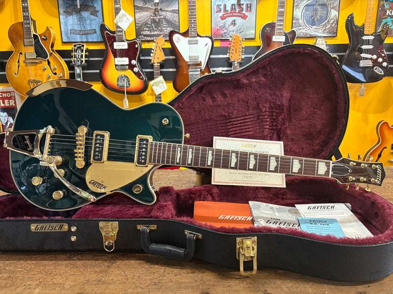 Gretsch G6128T-57 Vintage Select '57 Duo Jet Cadillac Green 2023