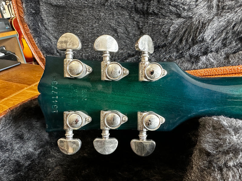Gibson Memphis ES-335 Block Figured Aquamarine 2018