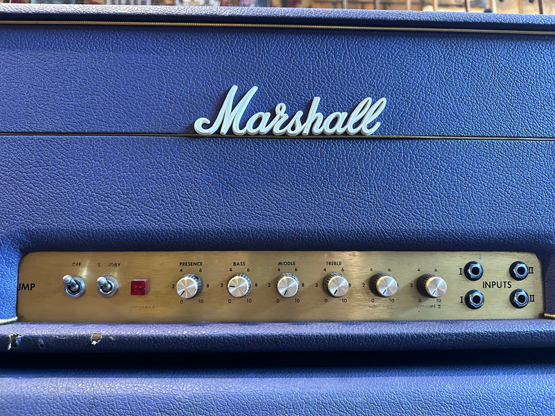 Marshall JMP Super Lead 100w Half Stack Purple Tolex 1973