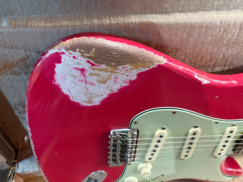 Fender Custom Shop Masterbuilt Austin Macnutt '60 Stratocaster Super Heavy Relic SFA Torino Red 2023